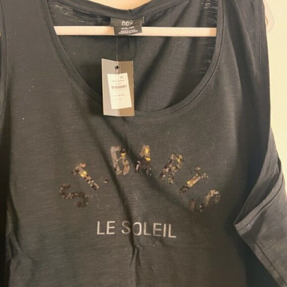 NWT City Chic CCX “St. Barts" Razerback Activewear Tank Top - 3X - Picture 3 of 4